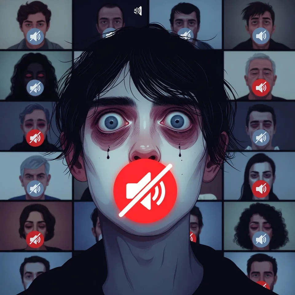 I Spent 24 Hours on Zoom and Now I Can Only Speak in "Mute"