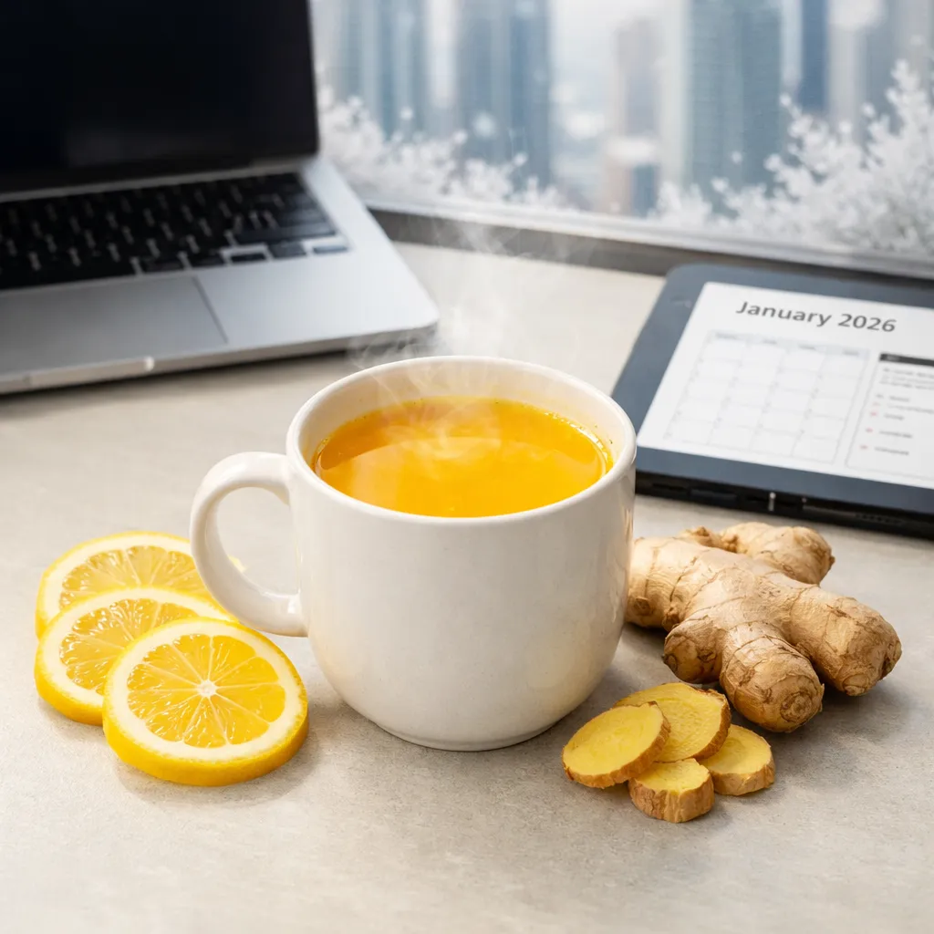 Morning Detox: The Turmeric-Ginger Elixir for Busy Professionals (Winter 2026 Edition)