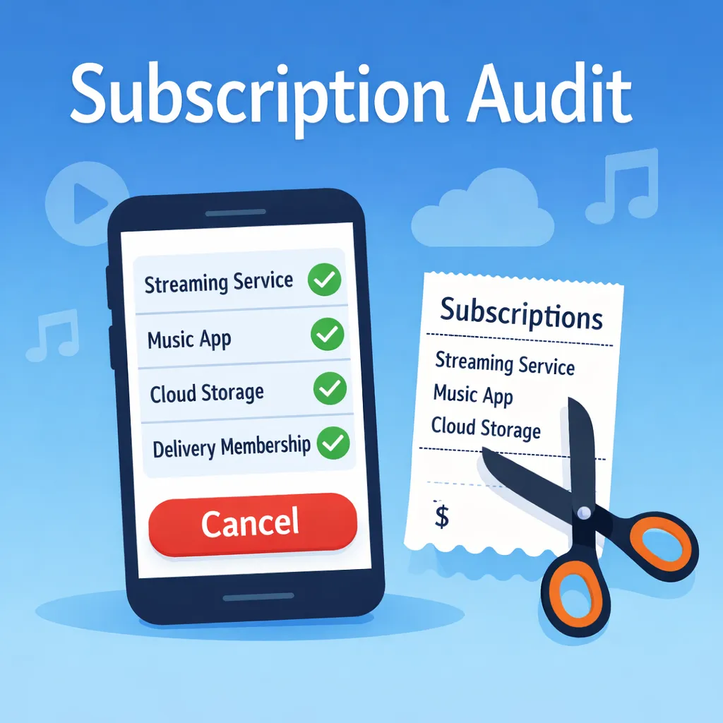 Subscription Audit Challenge: Cut Your Monthly Bills in 30 Minutes